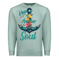 Seafoam Hope is the Anchor Premium Sweatshirt - Bettercallsaul