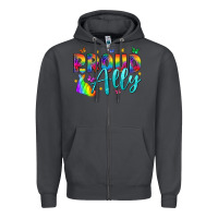 Smoke Western Proud Ally Zipper Hoodie - BundleAndBundleShop