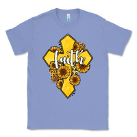 Colony Blue faith childhood cancer Classic Tee - Jasminsmagicworld