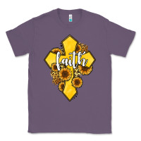 Lavender faith childhood cancer Classic Tee - Jasminsmagicworld