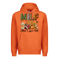 Carrot Milf Man I Love Fall Premium Hoodie - texasbilliewilder
