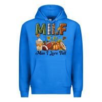 True Royal Milf Man I Love Fall Premium Hoodie - texasbilliewilder