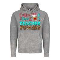 Cloud Rock coffee gives me teacher powers Vintage Hoodie - BundleAndBundleShop