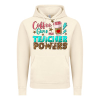 Vintage Artic coffee gives me teacher powers Vintage Hoodie - BundleAndBundleShop