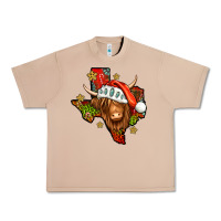 Burro Shaggy cow Texas Christmas Urban Heavy Tee - Jasminsmagicworld