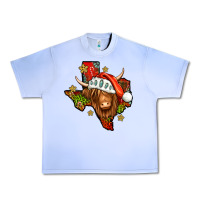 Grape Ice Shaggy cow Texas Christmas Urban Heavy Tee - Jasminsmagicworld