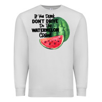 Dove Grey Watermelon Crawl Premium Sweatshirt - Bettercallsaul