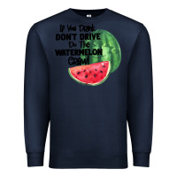 Navy Watermelon Crawl Premium Sweatshirt - Bettercallsaul
