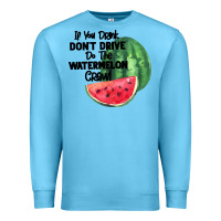 Ocean Blue Watermelon Crawl Premium Sweatshirt - Bettercallsaul