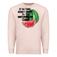 Pale Pink Watermelon Crawl Premium Sweatshirt - Bettercallsaul