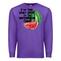 Purple Watermelon Crawl Premium Sweatshirt - Bettercallsaul