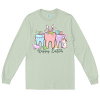 Matcha happy easter teeth Long Sleeve Tee - MaliasSmallBusiness