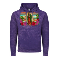 Cloud Purple western our lady of guadalupe Vintage Hoodie - JahusDesignShop