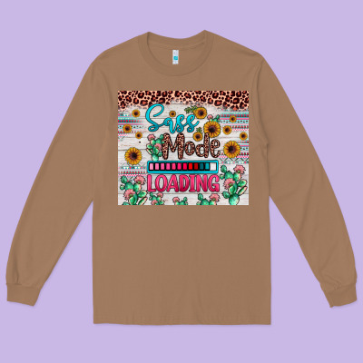 Sass Mode Loading Long Sleeve Tee Designed By Jahusdesignshop