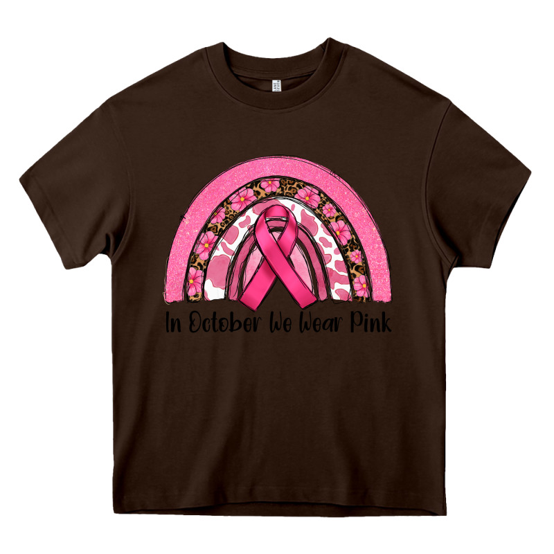 In October We Wear Pink Heavy Core Tee by RanaPortraitStore | Teevron