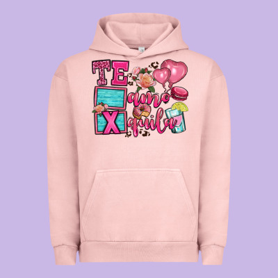 Te Amo Te Quila Urban Hoodie Designed By Oliviacreatesart