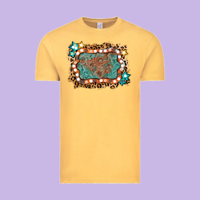 Light Western Frame Vintage Tee Designed By Adodesignshop