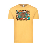 Vintage Mustard light western frame Vintage Tee - AdoDesignShop