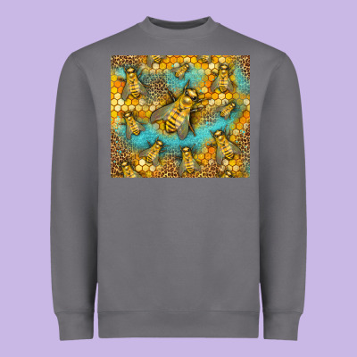 Bumble Bees Heavyweight Sweatshirt Designed By Lillyallendesigns