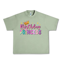 Oil Green birthday princess Urban Heavy Tee - NancyCooperArtShop