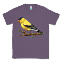 Lavender American Goldfinch Classic Tee - LillyAllenDesigns