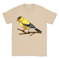 Mushroom American Goldfinch Classic Tee - LillyAllenDesigns