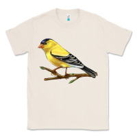 Natural American Goldfinch Classic Tee - LillyAllenDesigns