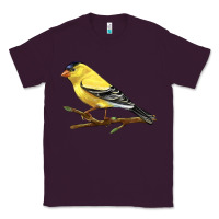 Plum American Goldfinch Classic Tee - LillyAllenDesigns