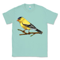 Seafoam American Goldfinch Classic Tee - LillyAllenDesigns