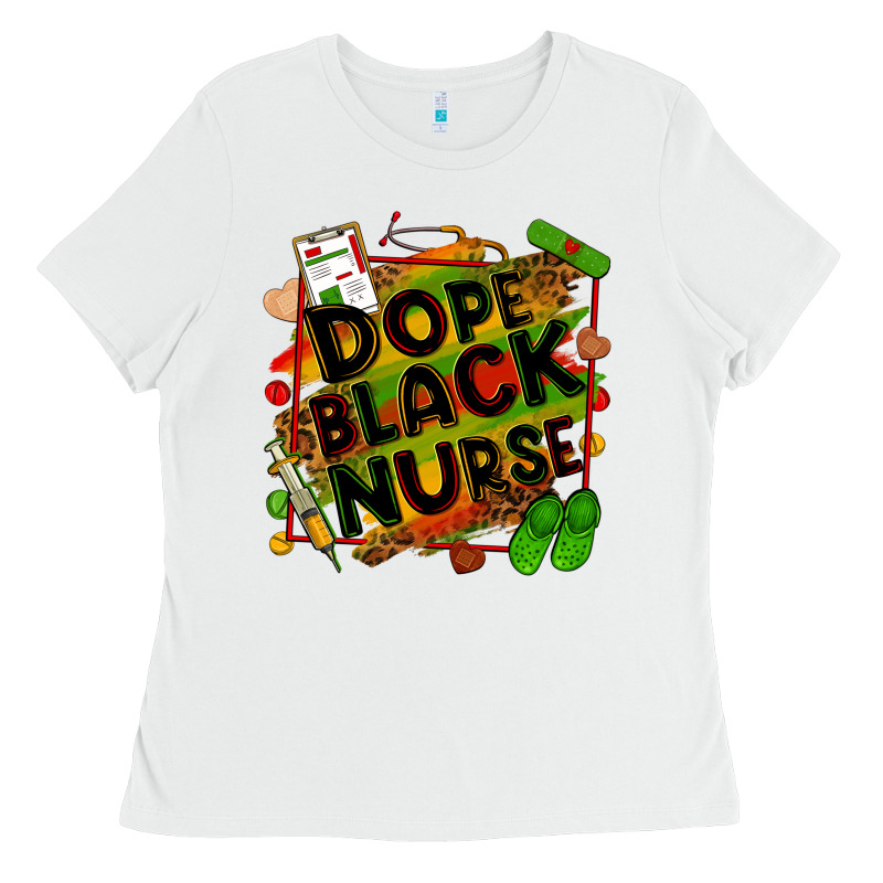 Dope Black Nurse Ladies Tee by Zillion Design Studio | Teevron