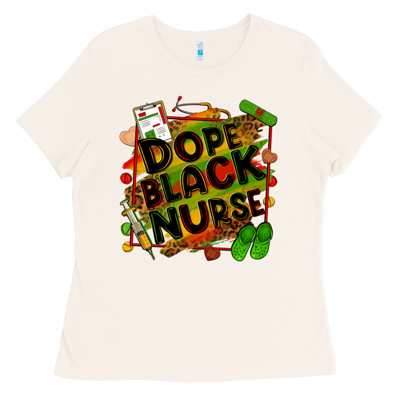 Dope Black Nurse Ladies Tee by Zillion Design Studio | Teevron