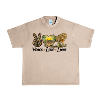 French Oak peace love lions Urban Heavy Tee - LillyAllenDesigns