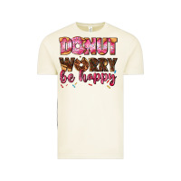 Vintage Arctic donut worry be happy Vintage Tee - AdoDesignShop