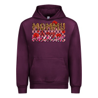 Mauve Wine mommy is my valentine olıvıa Urban Hoodie - OliviaCreatesArt