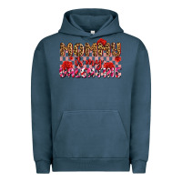 Pigment Midnight Navy mommy is my valentine olıvıa Urban Hoodie - OliviaCreatesArt