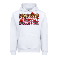 White mommy is my valentine olıvıa Urban Hoodie - OliviaCreatesArt