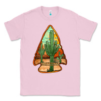 Bubblegum Pink desert cactus arrowhead Classic Tee - Jasminsmagicworld