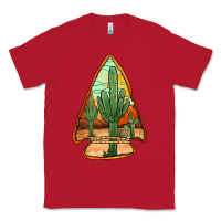 Red desert cactus arrowhead Classic Tee - Jasminsmagicworld