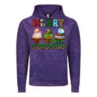 Cloud Purple merry christmas with cupcakes Vintage Hoodie - AdoDesignShop
