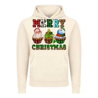 Vintage Artic merry christmas with cupcakes Vintage Hoodie - AdoDesignShop