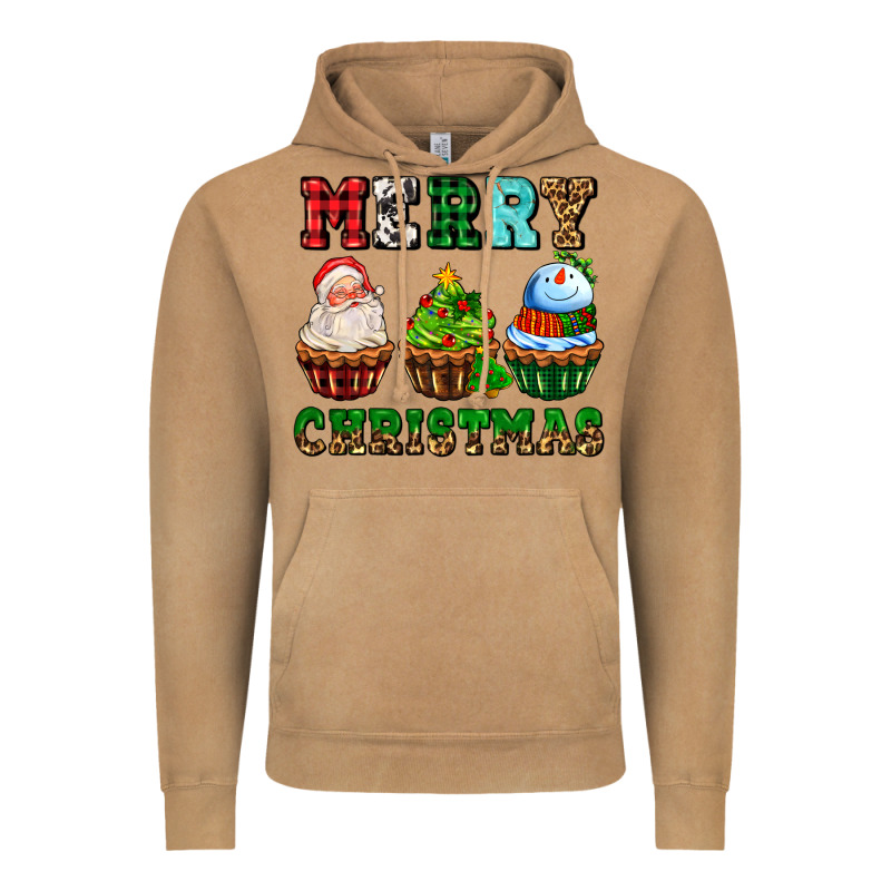 Merry Christmas With Cupcakes Vintage Hoodie by AdoDesignShop | Teevron