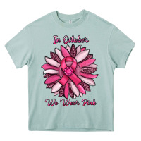 Arona in october we wear pink sunflower Heavy Core Tee - RanaPortraitStore