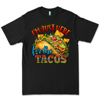 Black im just here for the tacos Premium Tee - CTS Tumbler Store