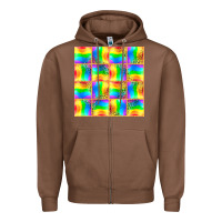 Pride Lgbtq Flag And Leopard With Glitter Seamless Zipper Hoodie | Teevron