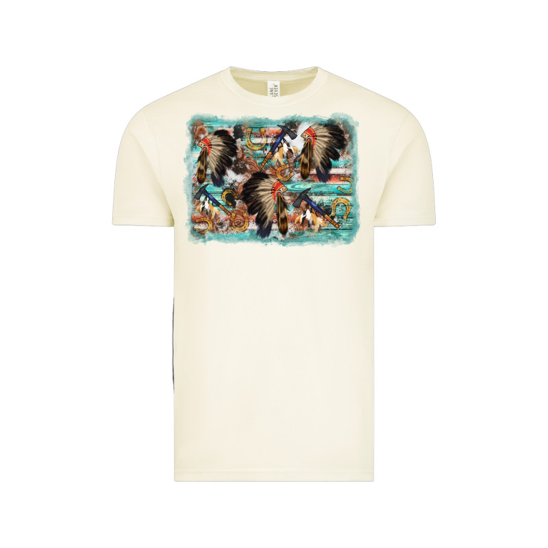 Indian Western Background Vintage Tee by AdoDesignShop | Teevron