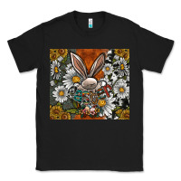 Black bunny Easter Classic Tee - CowhideDigitalArt