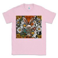 Bubblegum Pink bunny Easter Classic Tee - CowhideDigitalArt