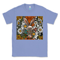 Colony Blue bunny Easter Classic Tee - CowhideDigitalArt