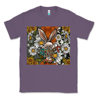 Lavender bunny Easter Classic Tee - CowhideDigitalArt
