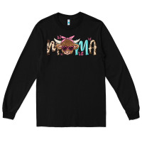 Black mama cow Long Sleeve Tee - MaliasSmallBusiness